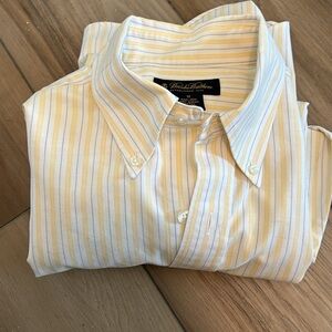 Brooks brothers casual striped shirt Medium